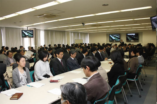 4月18日東北学院大学の復興に向けた全学の集い