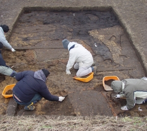 仰ヶ返り地蔵前遺跡の発掘調査