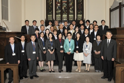 研修会参加者で集合写真を撮りました