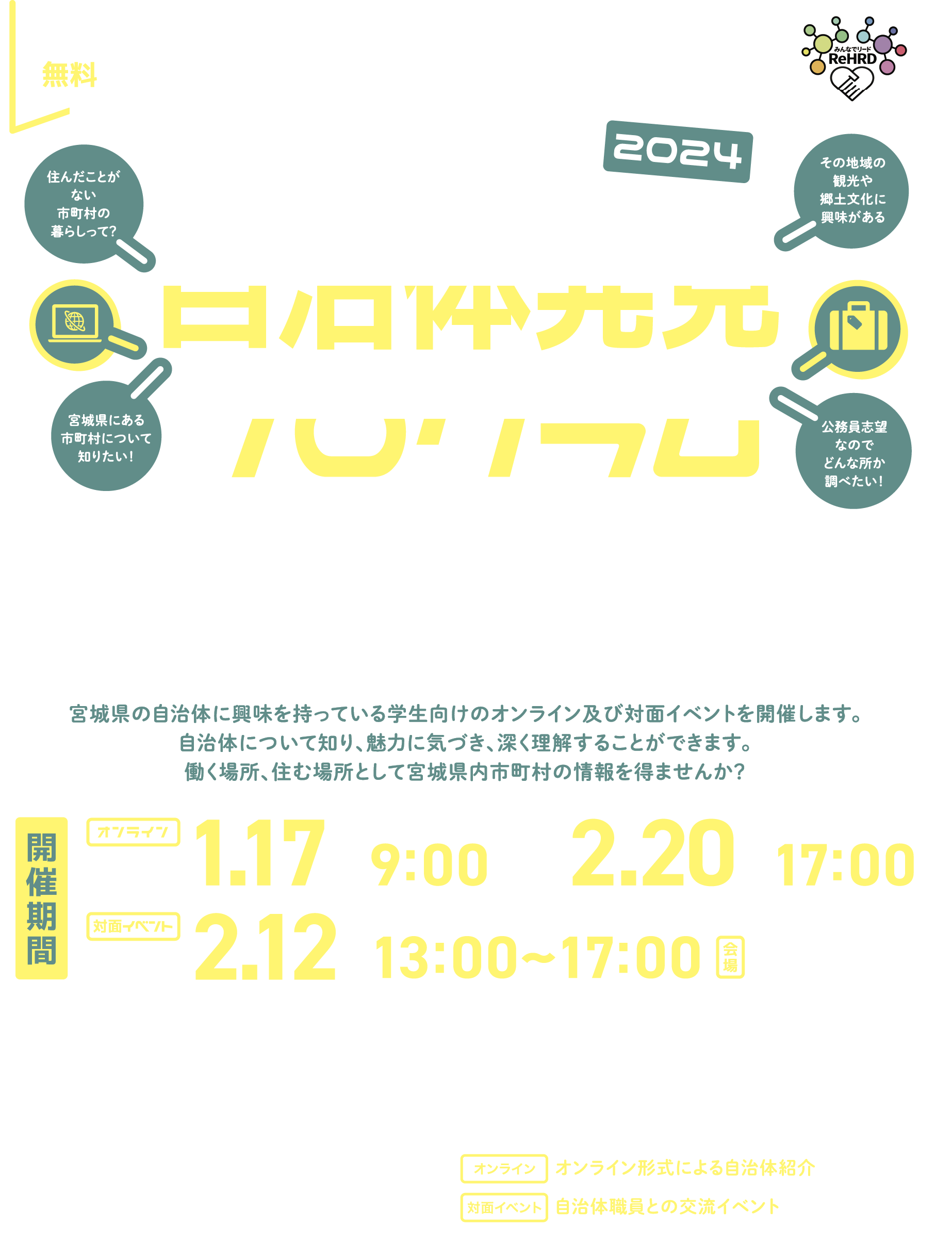 みやぎの自治体発見プログラム2024