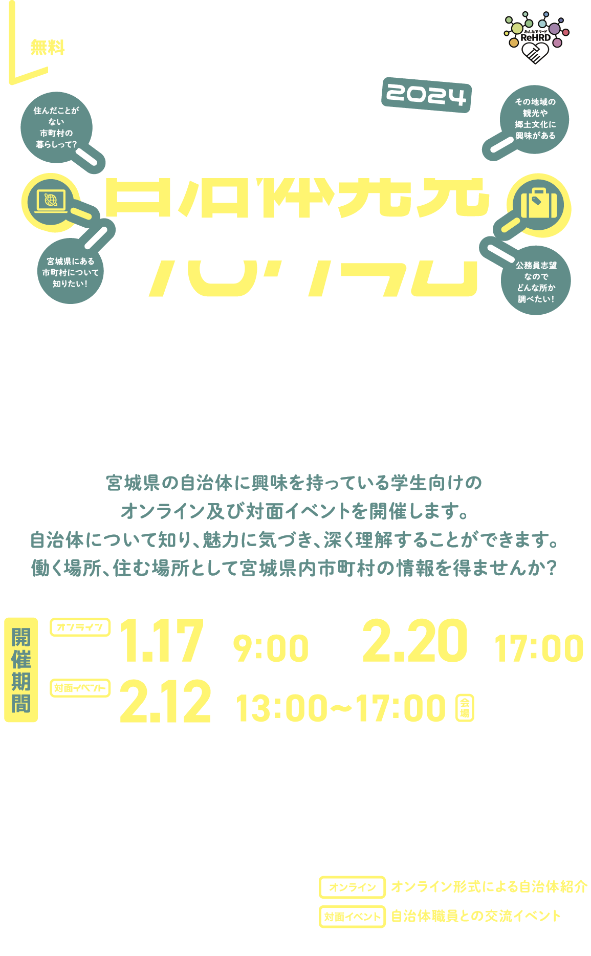 みやぎの自治体発見プログラム2024