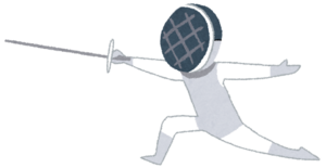 フェンシング１　olympic10_fencing.png