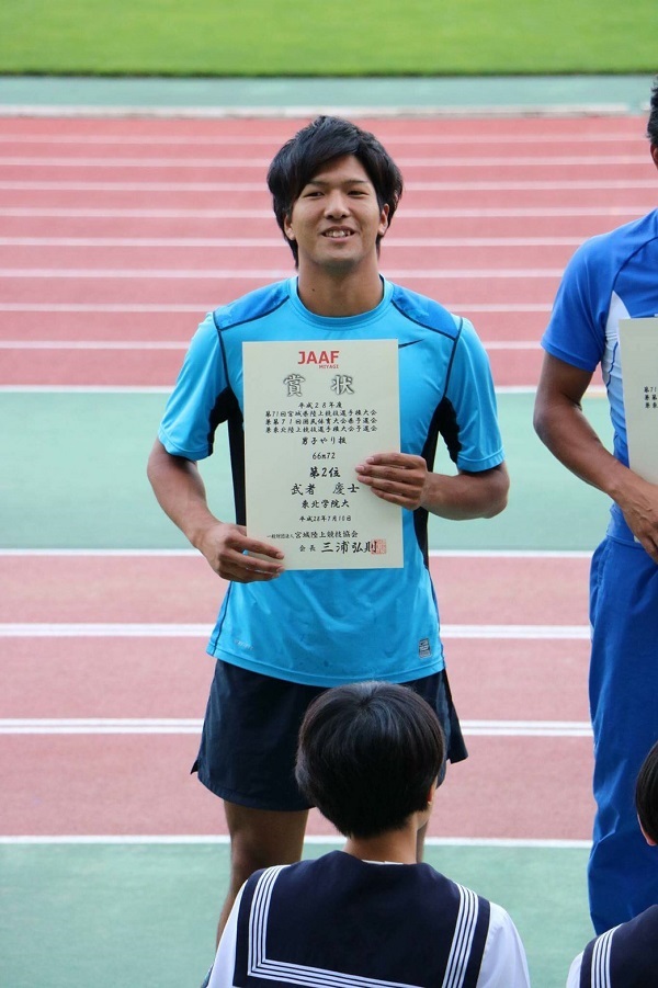 TG MIND：陸上競技部 宮城県選手権で多数入賞！！｜東北学院大学